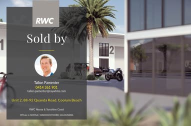 Unit 2/88-92 Quanda Road Coolum Beach QLD 4573 - Image 1