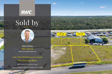 Lots 19 & 20 Enterprise Circuit Maryborough West QLD 4650 - Image 1