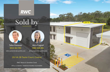 20/1A-1B Taylor Court Cooroy QLD 4563 - Image 1