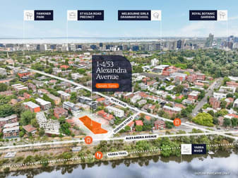 Click to view all images 1-4 / 53 Alexandra Avenue, Cnr Dobson Street South Yarra VIC 3141 - Image 3