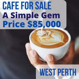 Cafe & Coffee Shop  business for sale in West Perth - Image 1