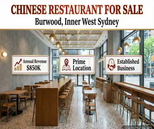 Restaurant  business for sale in Burwood - Image 1