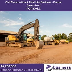 Building & Construction  business for sale in QLD - Image 1