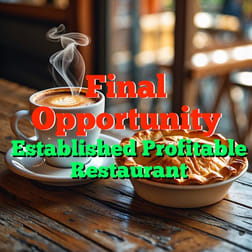 Restaurant  business for sale in Brisbane City - Image 1
