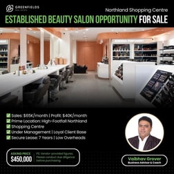 Beauty Salon  business for sale in Melbourne - Image 1