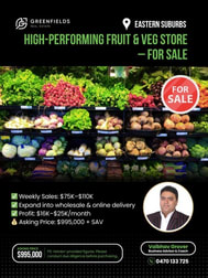 Fruit, Veg & Fresh Produce  business for sale in Ringwood - Image 1