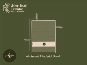 Lot 4 Pederick Road Lewiston SA 5501 - Image 1