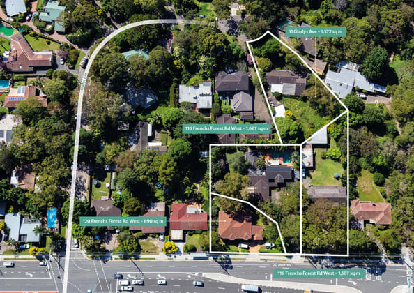 116, 118 & 120 Frenchs Forest Road West & 11 Gladys Avenue Frenchs Forest NSW 2086 - Image 4