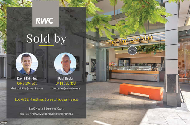 Lot 4/32 Hastings Street Noosa Heads QLD 4567 - Image 1