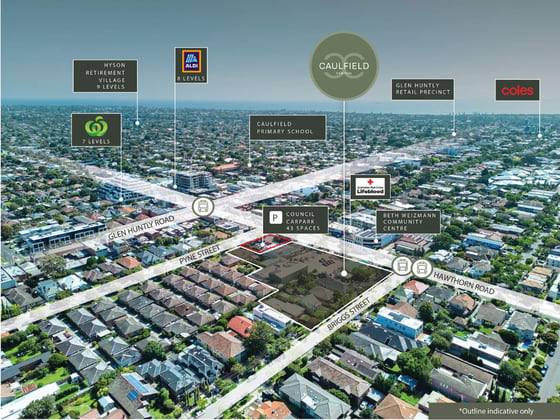 333-351 Hawthorn Road, 2-8 Briggs Street & 7-9 Pyne Street Caulfield VIC 3162 - Image 2
