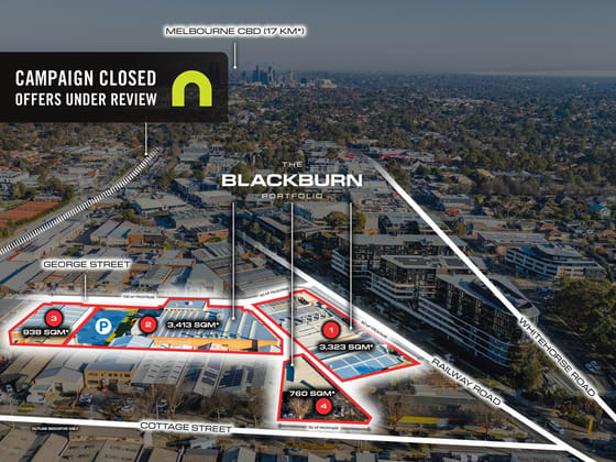 84-92B Railway Rd, 1-9 & 11-13 George St & 2 Cottage St Blackburn VIC 3130 - Image 1