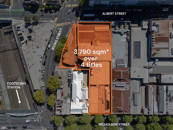 Click to view all images 33 Albert Street, 76 Irving Street & 150-168 Nicholson Street Footscray VIC 3011 - Image 4