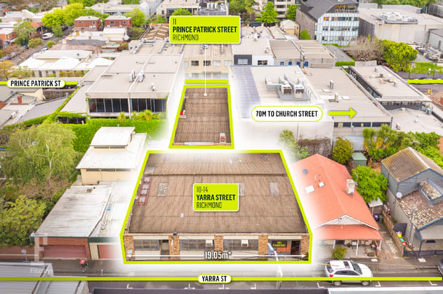 Click to view all images 10-14 Yarra Street & 11 Prince Patrick Street Richmond VIC 3121 - Image 1