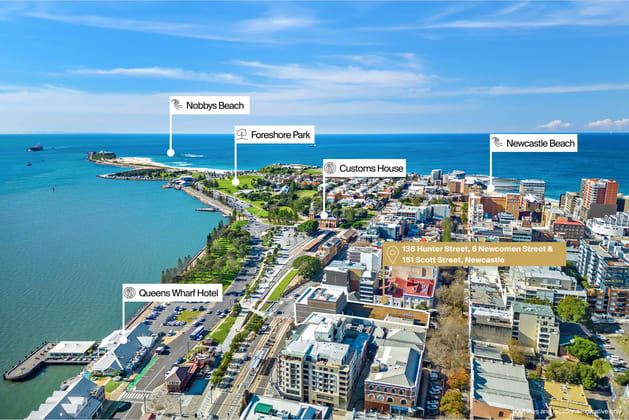 136 Hunter Street, 6 Newcomen Street & 151 Scott Street Newcastle NSW 2300 - Image 1