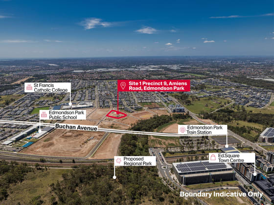 Click to view all images Site 1 Precinct 9 Amiens Road Edmondson Park NSW 2174 - Image 3