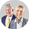 Aniko and Peter Carey
