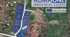 Development / Land commercial property for sale at Lot 1-22 Roma One Industrial Estate Roma QLD 4455