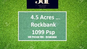 Development / Land commercial property for sale at Rockbank VIC 3335