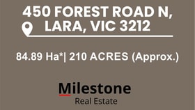 Rural / Farming commercial property for sale at 450 Forest Road N Lara VIC 3212