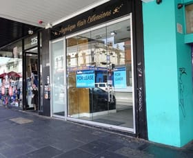 Shop & Retail commercial property leased at 227 Chapel Street Prahran VIC 3181