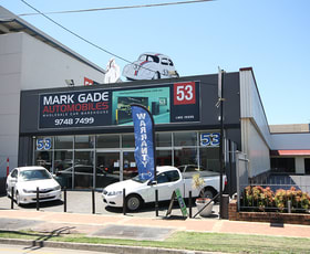 Showrooms / Bulky Goods commercial property leased at 53 Parramatta Road Lidcombe NSW 2141