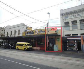 Shop & Retail commercial property leased at 249 Malvern Road South Yarra VIC 3141