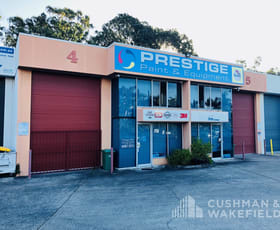 Factory, Warehouse & Industrial commercial property leased at Unit 4/19 Expo Court Ashmore QLD 4214