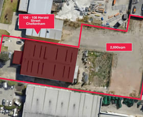Factory, Warehouse & Industrial commercial property leased at 106-108 Herald Moorabbin VIC 3189