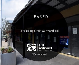 Shop & Retail commercial property leased at 178 Liebig Street Warrnambool VIC 3280