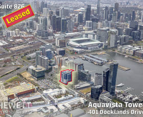 Offices commercial property leased at Suite 826/401 Docklands Drive Docklands VIC 3008