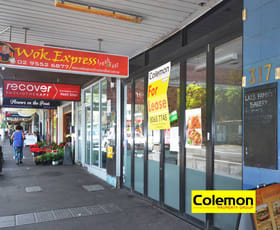 Shop & Retail commercial property leased at 317 Glebe Point Road Glebe NSW 2037