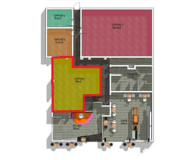 Offices commercial property leased at Office 1/32 Hope Street South Brisbane QLD 4101