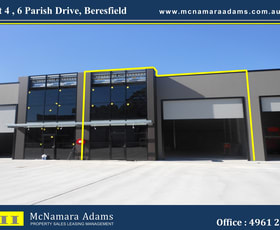 Factory, Warehouse & Industrial commercial property leased at Unit 4/6 Parish Drive Beresfield NSW 2322