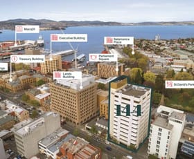 Offices commercial property leased at Level 8/144 Macquarie Street Hobart TAS 7000