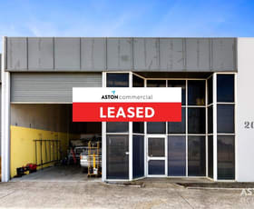 Factory, Warehouse & Industrial commercial property leased at 20/7-9 Dunstans Court Thomastown VIC 3074