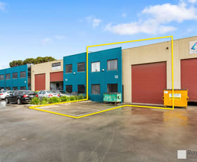 Factory, Warehouse & Industrial commercial property leased at 12/266 Osborne Avenue Clayton South VIC 3169