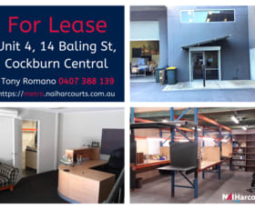 Other commercial property leased at 4/14 Baling Street Cockburn Central WA 6164