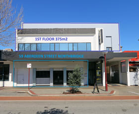 Medical / Consulting commercial property leased at Level 1/59 Aberdeen Street Northbridge WA 6003