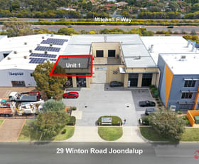 Offices commercial property leased at 1/29 Winton Road Joondalup WA 6027