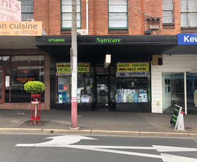 Shop & Retail commercial property leased at 156 High Street Kew VIC 3101