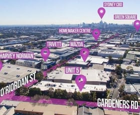 Factory, Warehouse & Industrial commercial property leased at 476 Gardeners Road Alexandria NSW 2015