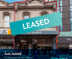 Shop & Retail commercial property leased at 173 Elizabeth Street Hobart TAS 7000