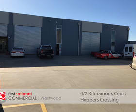 Factory, Warehouse & Industrial commercial property leased at 4/2 Kilmarnock Court Hoppers Crossing VIC 3029