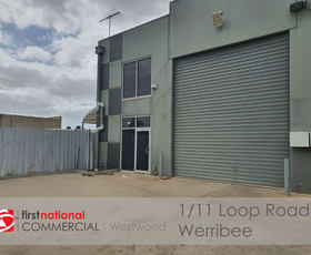 Factory, Warehouse & Industrial commercial property leased at 1/11 Loop Road Werribee VIC 3030