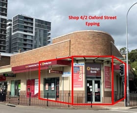 Shop & Retail commercial property leased at 4/2 Oxford Street Epping NSW 2121