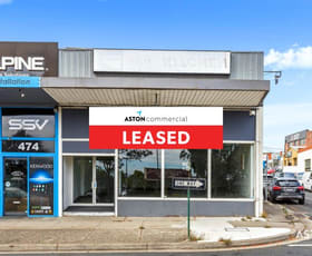 Showrooms / Bulky Goods commercial property leased at 472 Maroondah Highway Mitcham VIC 3132