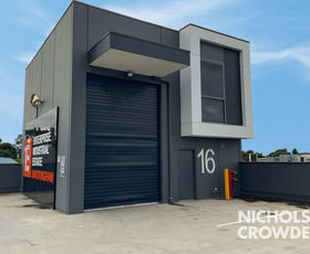 Factory, Warehouse & Industrial commercial property leased at 16/18-20 George Street Sandringham VIC 3191