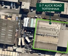 Factory, Warehouse & Industrial commercial property for lease at 5-7 Alick Road Tottenham VIC 3012