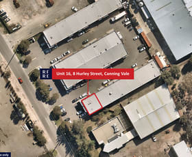 Factory, Warehouse & Industrial commercial property leased at Unit 16/8 Hurley Street Canning Vale WA 6155