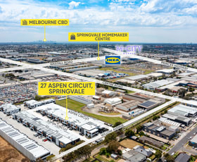 Factory, Warehouse & Industrial commercial property leased at 27 Aspen Circuit Springvale VIC 3171